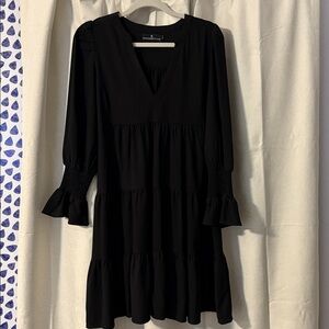 Pomander Place Black Long Sleeve Dress